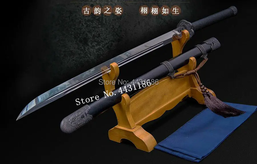 Ручной работы для китайского кунг-фу Broadsword Sword Sabre WuShu Zhan Ma Da Dao Sharp T1095 из углеродистой стали ручной работы боевой нож Miao