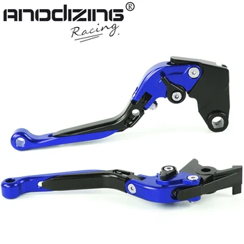 

F-21/K-828 Adjustable CNC 3D Extendable Folding Brake Clutch Levers For Kawasaki Z800 2013-2014 Z750 2007-2012