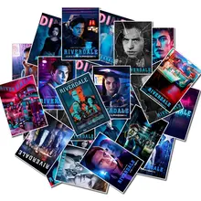 25 шт. ТВ серии ривердейл стикер s для ноутбука багаж автомобиля Стайлинг виниловые наклейки каракули Прохладный DIY стикер