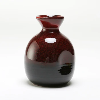 

Small Handless Winecup Chinese style Retro Hip Flask Portable Ceramic Jug Wine Pot Family Expenses Wine Bottle 27