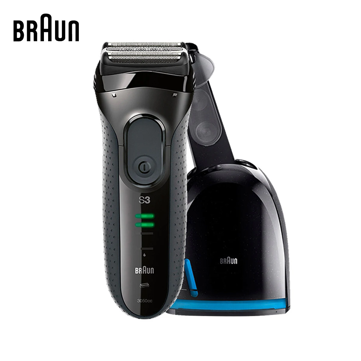 Braun Safety Electric Shaver Razor Series 3 3050cc for Men Electric Razor Washable Reciprocating