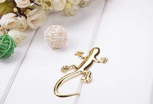 solid metal gecko car stickers 3D stereo personalized car stickers a refuge Decoration sticker Free Shipping