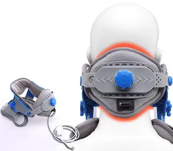 

Medical neck collar correction repair neck cervical traction apparatus moxibustion heat treatment of cervical spine massager