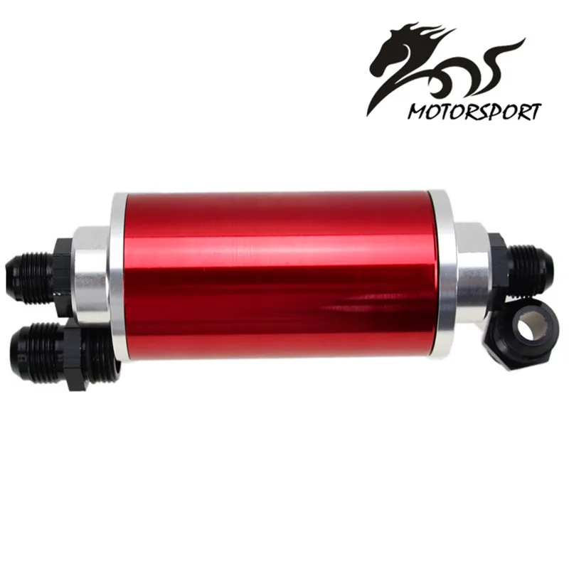 

Universal Fuel filter with 2pcs AN8 and AN10 adaptor fittings