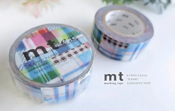 Японская MT маскирующая лента MTEX1P 20 мм* 10 м односторонняя самоклеющаяся декоративная лента булочная лента