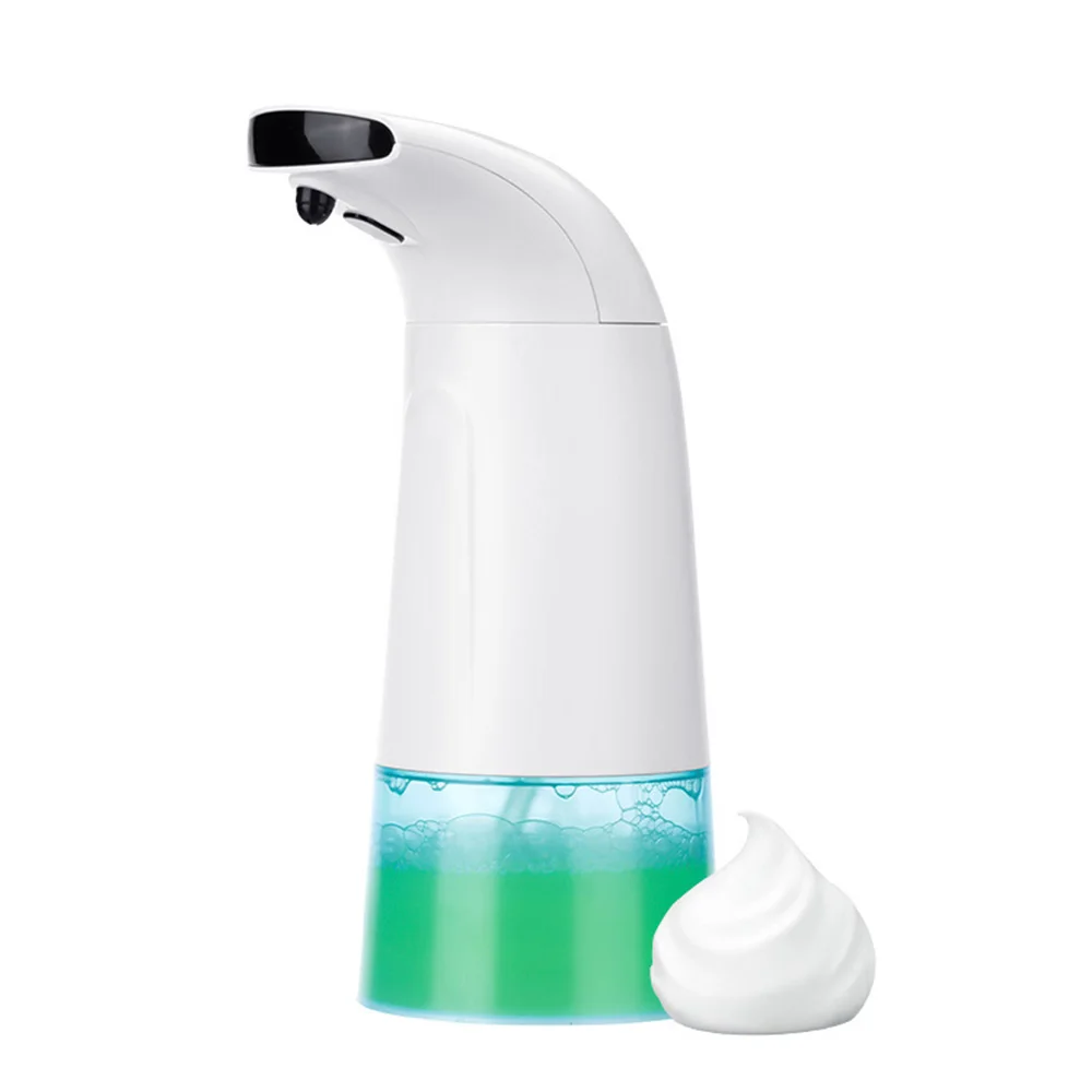 Диспенсер для мыла Интеллектуальный универсальный Автоматический Инфракрасный датчик пены мыло шампунь для ванны ванная комната источники - Цвет: Зеленый