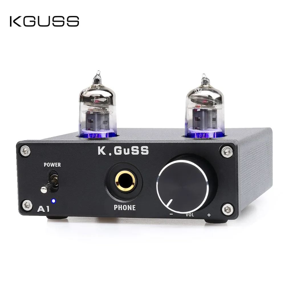 NEW K.GUSS A1 MINI 6J1 audio tube bile headphone amplifier NE5532 6K4 headphone amp NEW K.GUSS A1 MINI 6J1 audio tube bile headphone amplifier NE5532 6K4 headphone amp