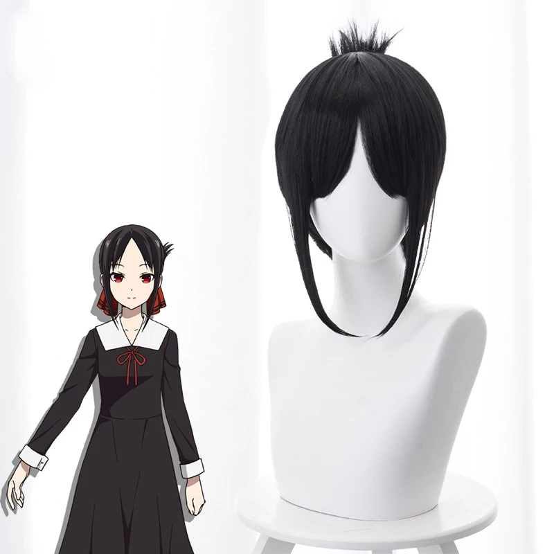 

Kaguya-sama Love Is War Shinomiya Kaguya Cosplay Wig for Women Heat Resistant Synthetic Hair Anime Costume Party Wig Hairpin