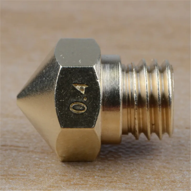 Funssor латунь MK10 сменная насадка M7 нить для Flashforge Creator pro Wanhao D4/I3 Dremel 3D принтер |