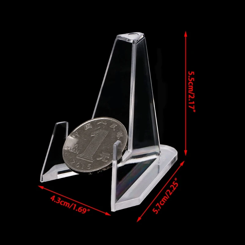 

Commemorative coin display stand Coins Easel Medal Badge Holder Golf Post Card Display Show Stand#H0VH# Drop shipping