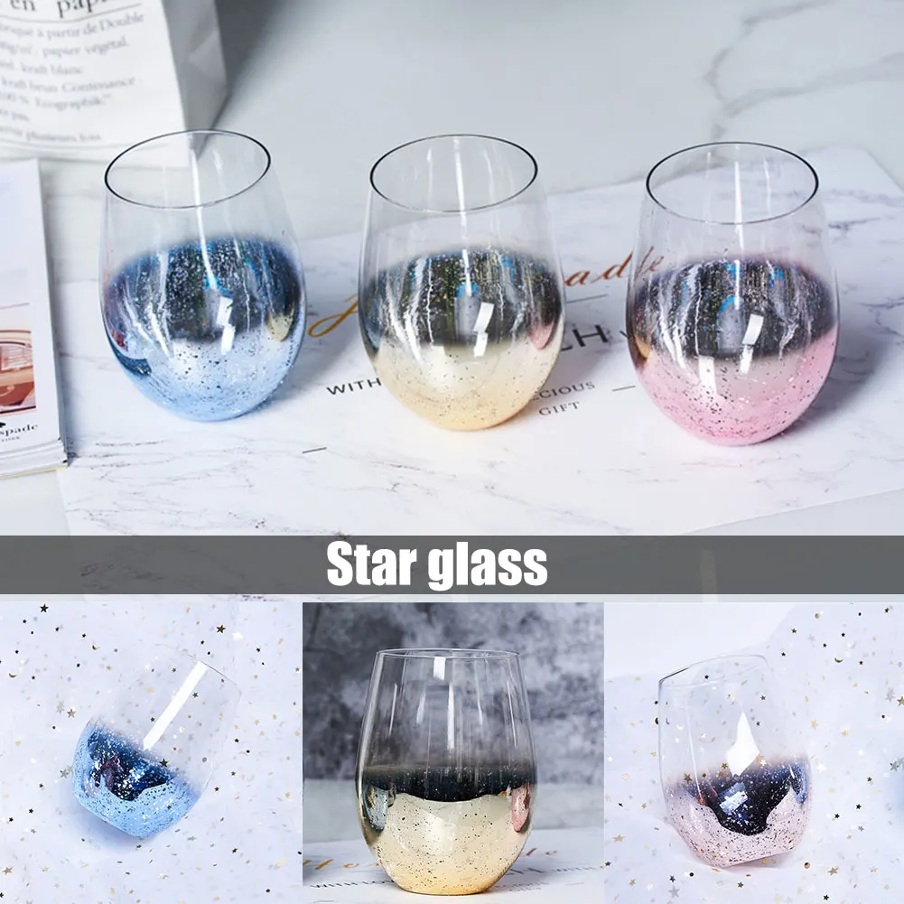 Nordic Transparent Star Glass Cup High Temperature Resistant Beverage Beer Drinking Mug MF999 | Дом и сад