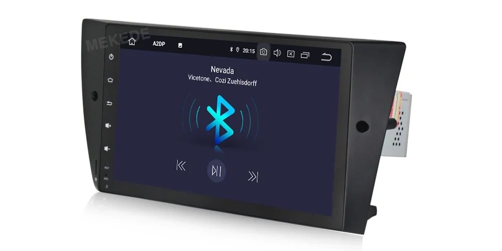 MEKEDE Android 9,0 9 дюймов ips DSP Автомобильный мультимедийный dvd-плеер для BMW E90 E91 E92 E93 gps навигация аудио видео wifi BT головное устройство