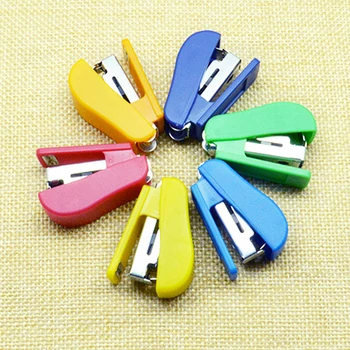 

FangNymph Kawaii Mini Small Stapler Staple Student Gift Stapling Grampeador Stationery Office Accessories School Supplies