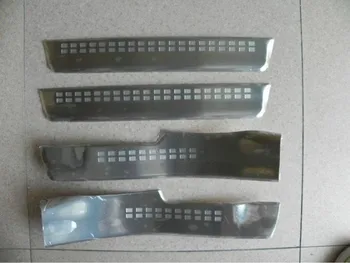 

Stainless Steel Side Inner Door Sill Scuff Plate Trim 4pcs For XC60 2008 2009 2010 2011 2012