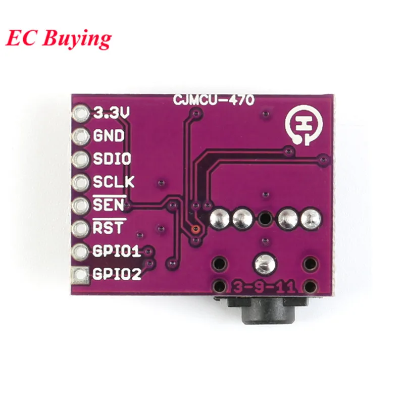 Si4703 FM Tuner Evaluation Board Radio Tuning Development Board CJMCU-470 For Arduino  Radio Data Filtering Carrier Module