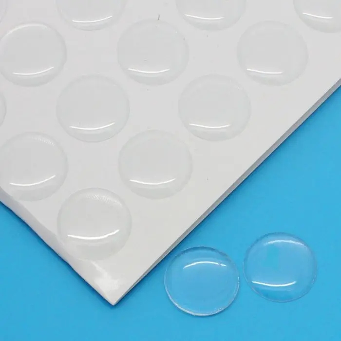 

DoreenBeads Retail Resin Sticker Cobochons Epoxy Domes Round Clear 14mm Dia,1 Sheet(approx 140 PCs)