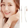30style Why Secretary King Smile Park Min Young Korean Drama Ear piercing Line Personality Earrings For Women Girls Pendientes ► Photo 3/6