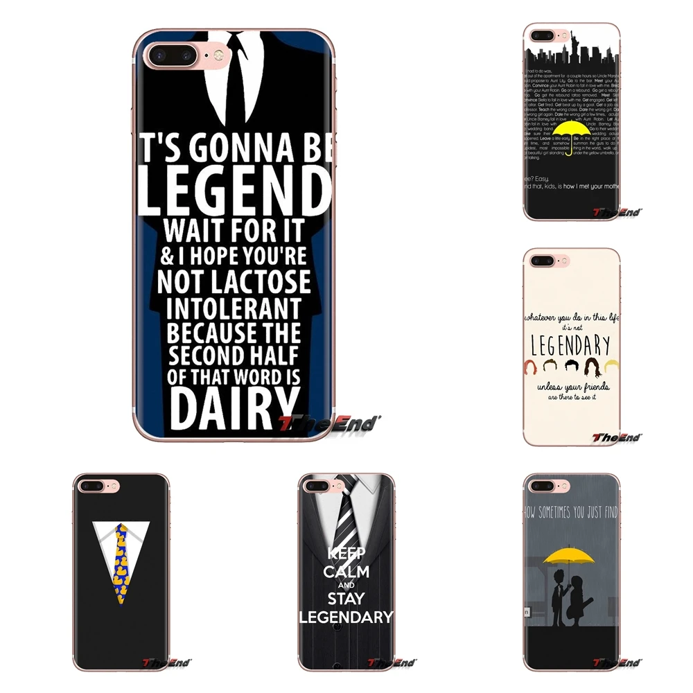 Transparent TPU Covers For Xiaomi Redmi 4A S2 Note 3 3S 4 4X 5 Plus 6 7 6A Pro Pocophone F1 HIMYM How I Met Your Mother Umbrella |