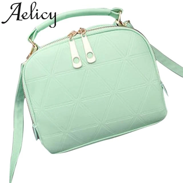Aelicy 2019 أزياء جلدية Crossbody حقائب كتف حقيبة نسائية صغيرة حقيبة ساع حقيبة الجراب الجلدية محفظة و حقائب السيدات فتاة