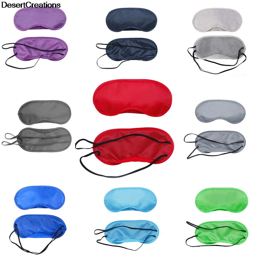 2018 Polyester Sleeping Eye Mask Eye Shade Sleep Mask Color Mask
