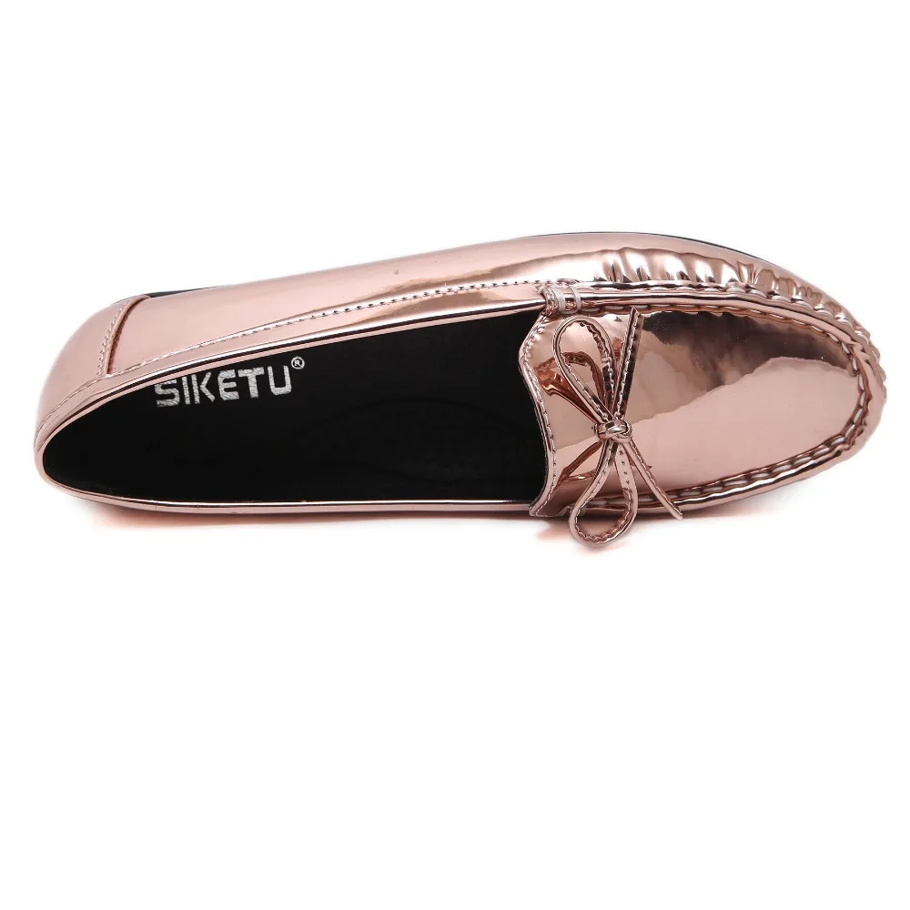 Женские лоферы из ПУ кожи с круглым носком для вождения|brand woman loafers|women brand loaferswomen