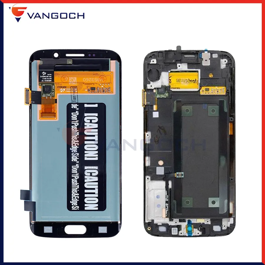 

Super Amoled Original Display For Samsung Galaxy S6 Edge G925F LCD Touch Screen Digitizer Assembly Replacement