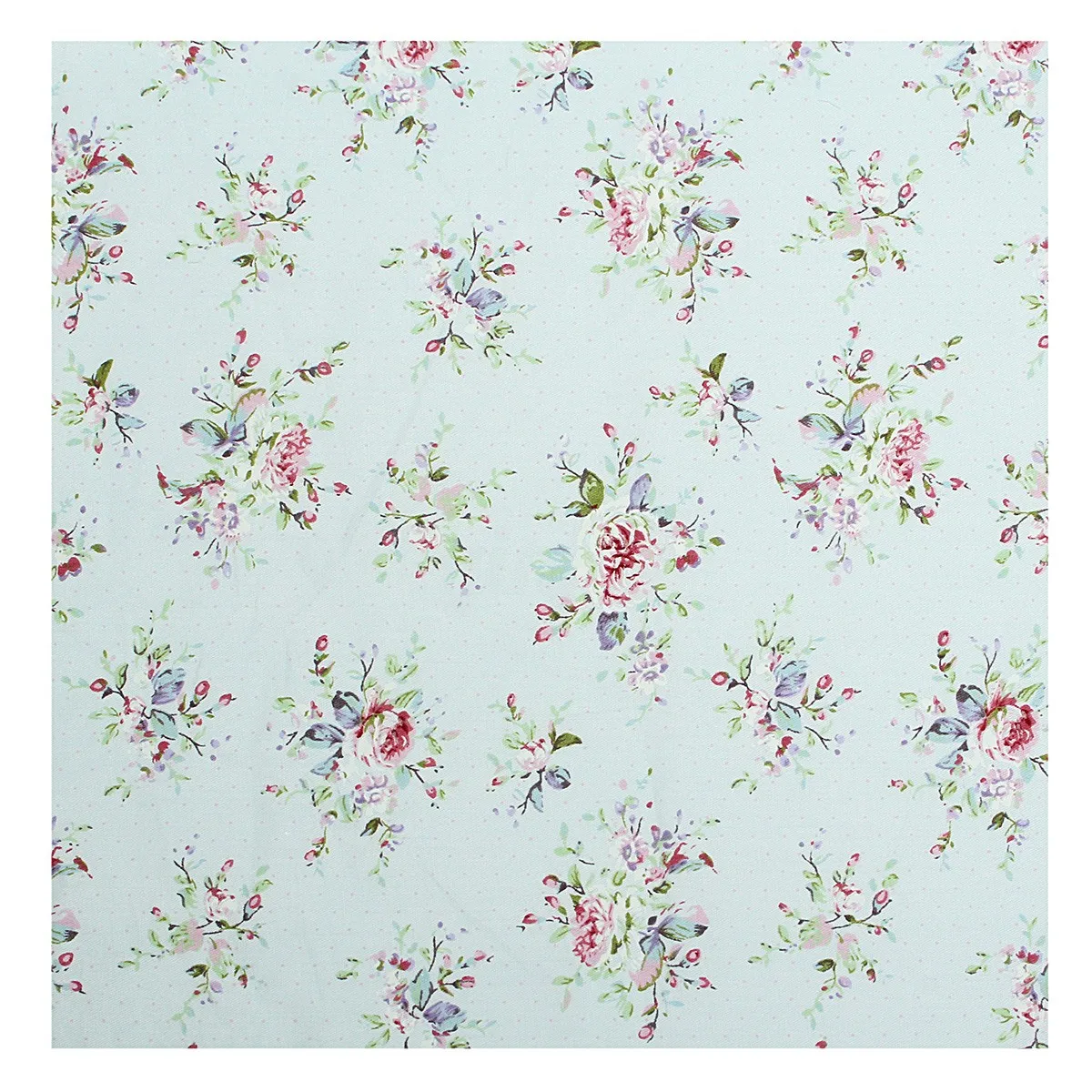 JX-LCLYL 7pcs 25*25cm Florals Sew Cotton Fabric Fat Quarters Gingham Quilt DIY HandCraft