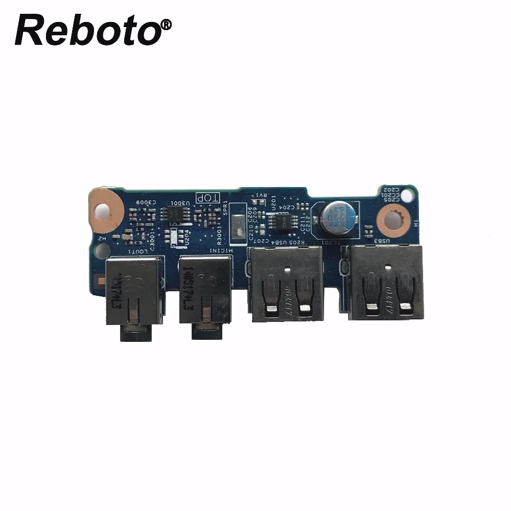 Reboto оригинальный для HP ProBook 450G1 450 G1 455 аудио разъем USB порт плата 48 4yz42. 011 12787 1 100%