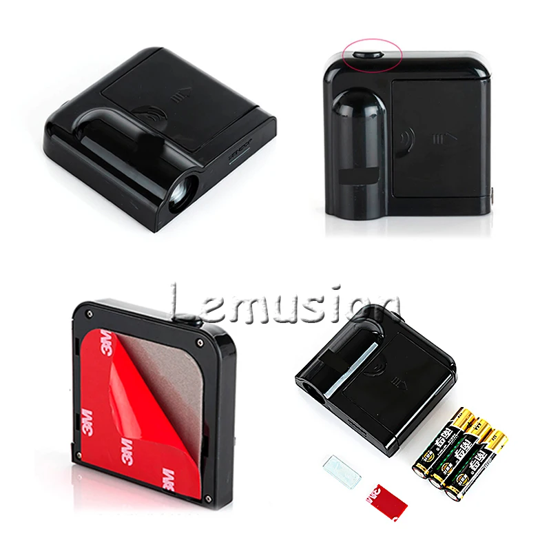 أتريس باب السيارة ترحيب ضوء لبيجو 206 307 407 208 سوزوكي سويفت جراند فيتارا فيات 500 أكورا ادا أدى شعار ليزر العارض