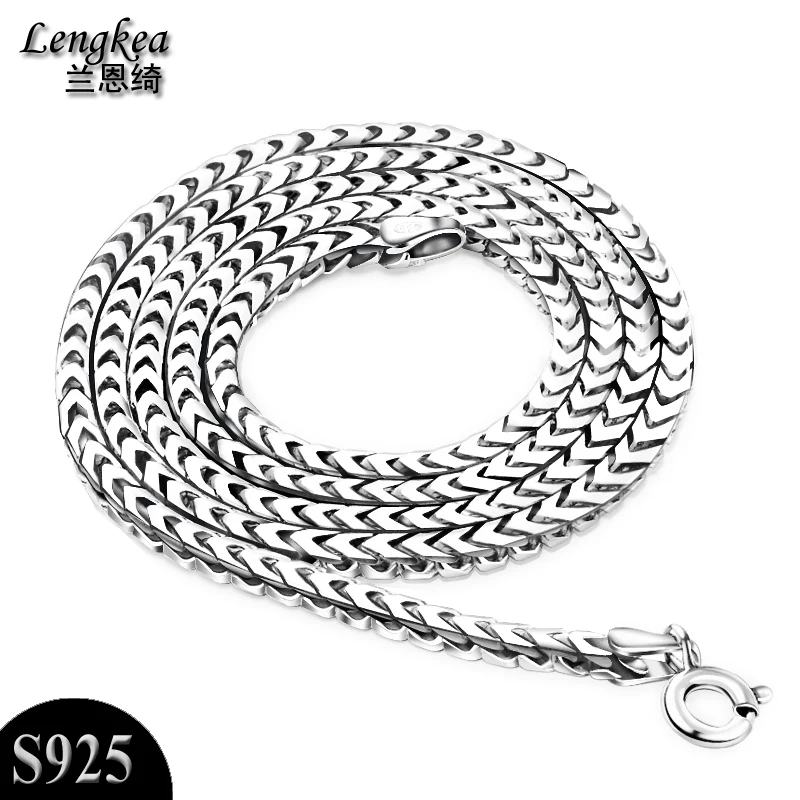 

Men choker,S925 silver fashion men chain necklace male necklace all-match fashion personality trend of the accessories,gift