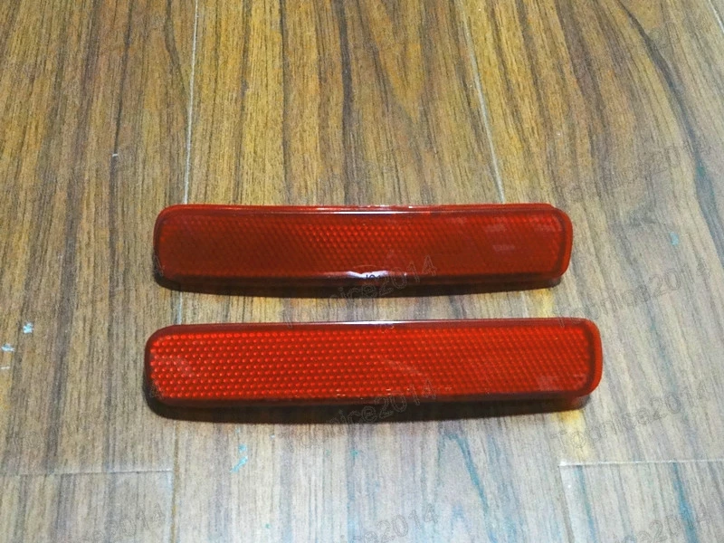 2Pcs Red Rear Bumper Reflector Lights LH & RH For TOYOTA HIGHLANDER