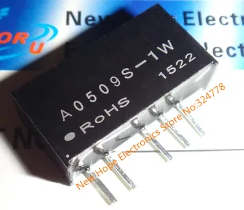 

DC-DC A0509S-1W A0509S SIP5 NEW Constant voltage input 5V Rise Positive and negative 9V Unregulated dual output