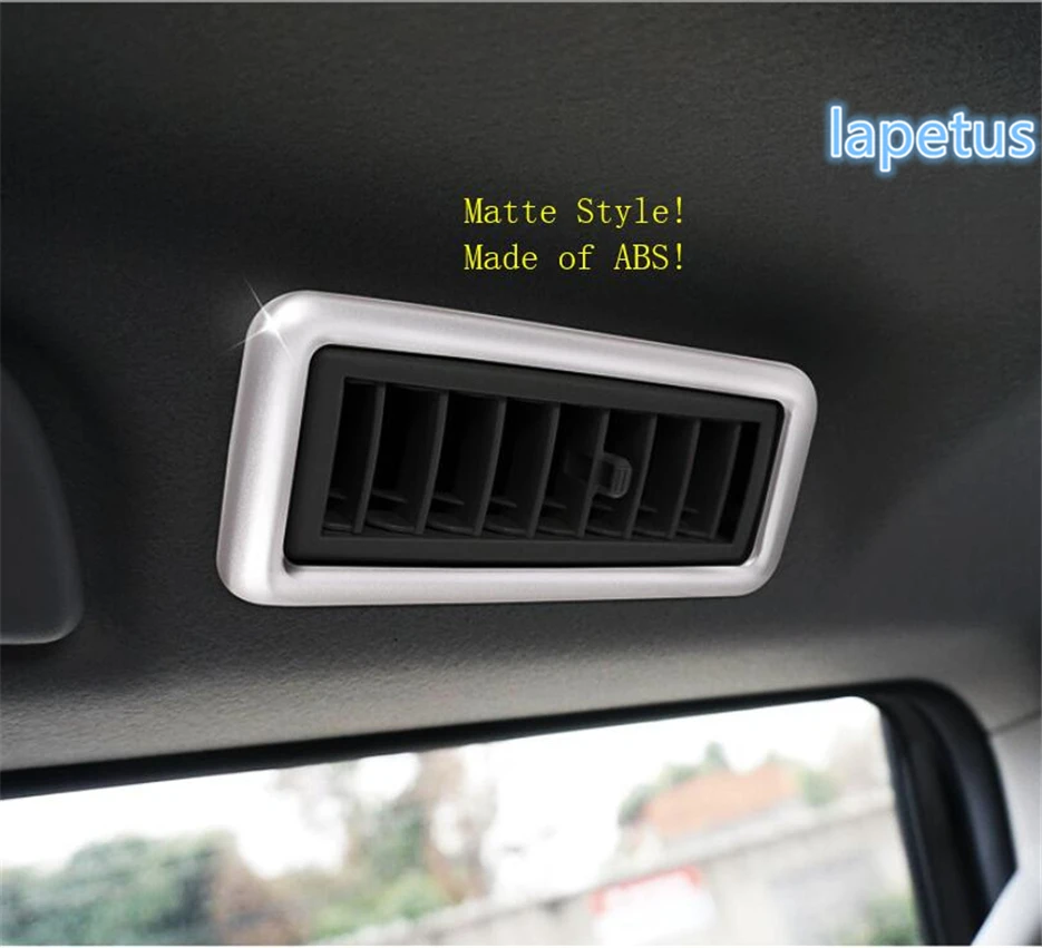 

Lapetus Matte Roof Up Air Conditioner AC Outlet Vent Decoration Frame Cover Trim For Toyota Land Cruiser Prado FJ150 2011 - 2019