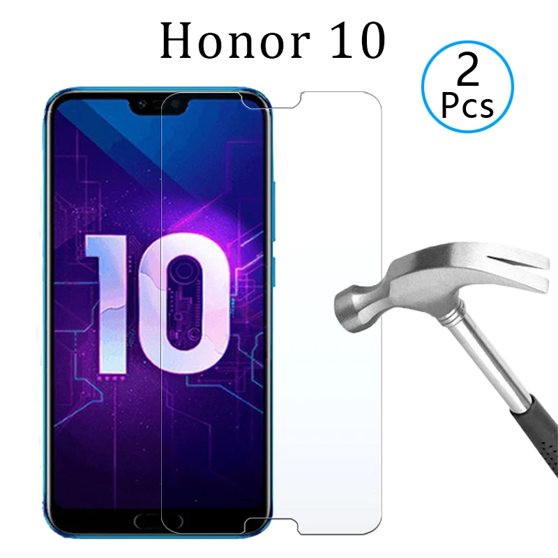 2 шт закаленное стекло для honor 10, Защитное стекло для экрана, Защитная пленка для телефона Tremp для huawei honer 10 honor10 onor hono