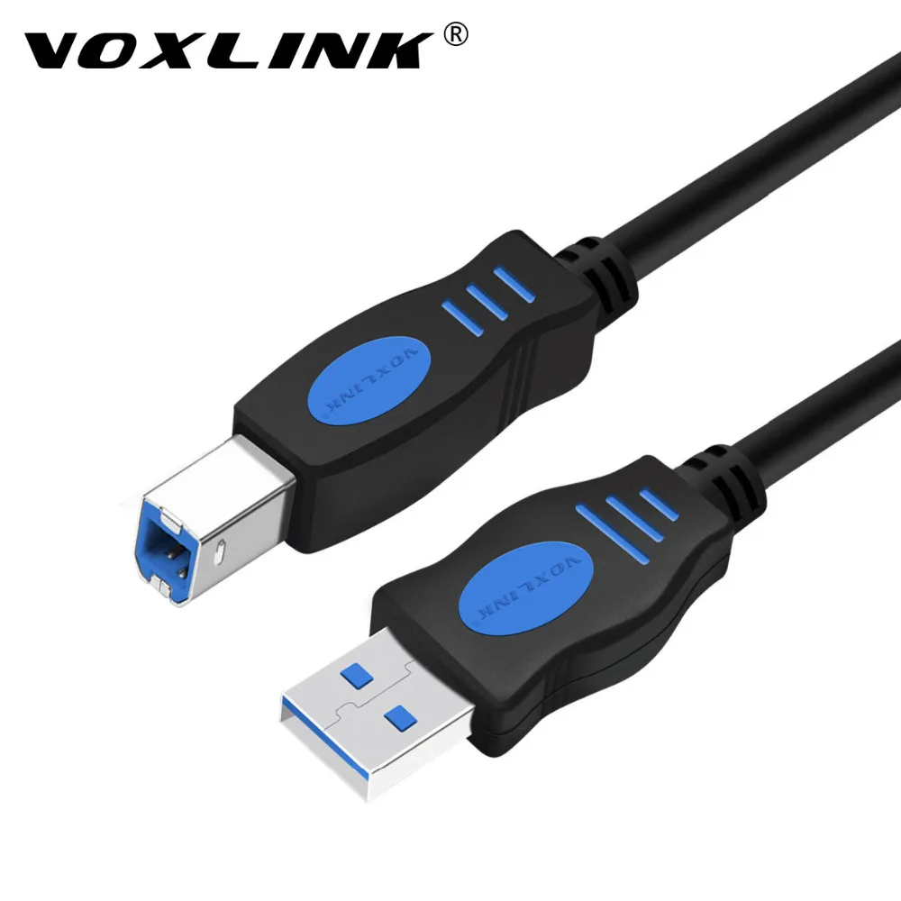 VOXLINK USB 2 0 Print font b Cable b font Type A to B Male to
