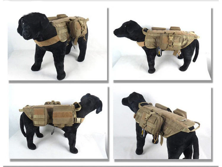 Arnês Do Cão Treinamento K9 polícia Tático