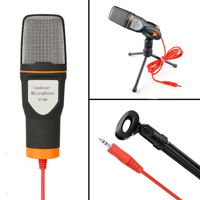 

Hot-sale High Quality Handheld Microphone Sound Studio Microphone Mic For Computer Chat PC Laptop Skype MSN Gifts