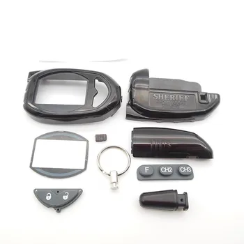 

Free shipping zx-1050 case keychain for Sheriff ZX1050 LCD remote control starter /FM transmitter