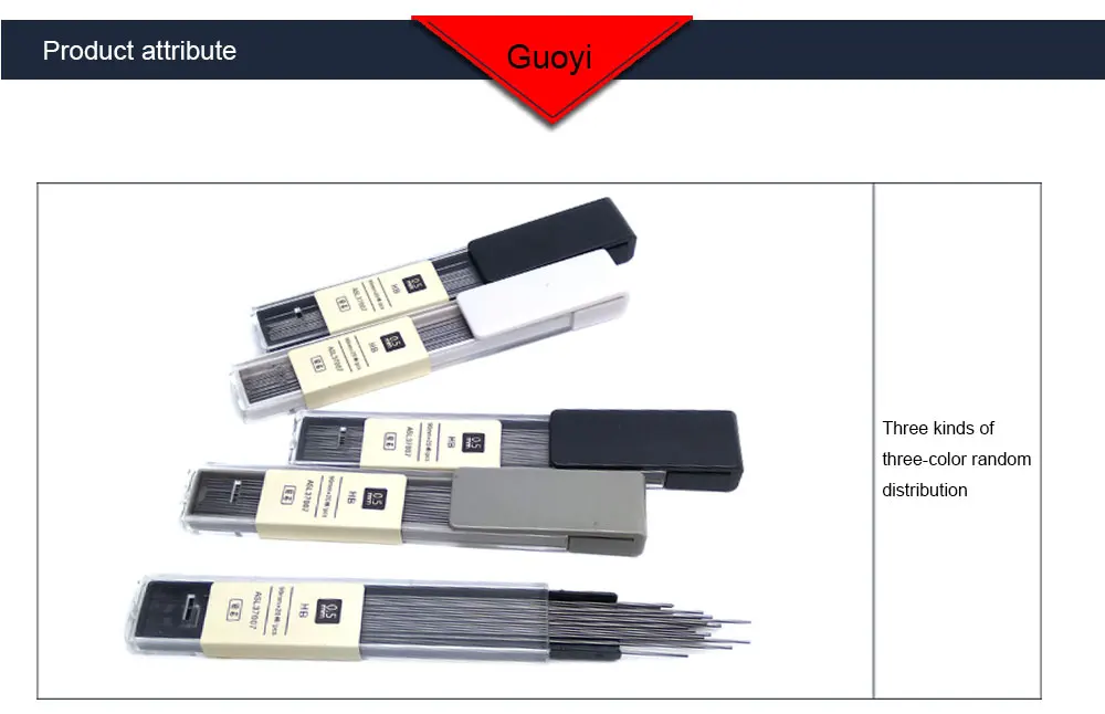 Guoyi C080 автоматическая заправка карандашей для школы 0,5 мм HB офисные принадлежности Обучающие канцелярские принадлежности Высокое качество ручка
