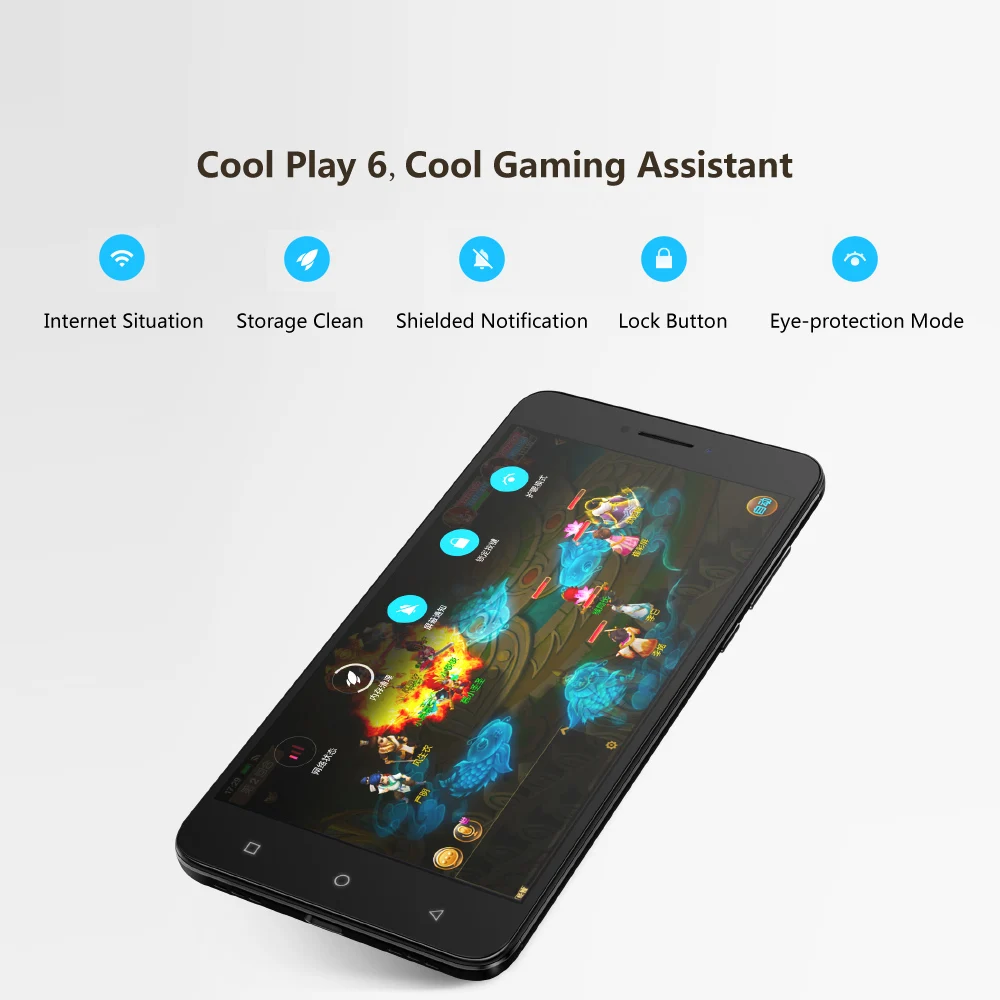 Coolpad Cool Play 6 4G мобильный телефон 4060 мАч Восьмиядерный 6 ГБ+ 64 Гб 13 МП+ 8 Мп 5," 1920*1080 P FHD Смартфон с отпечатком пальца