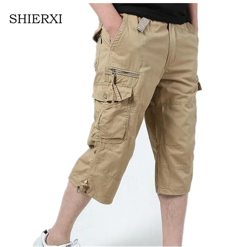 Compare Prices on Mens 3 4 Length Cargo Shorts- Online Shopping ...