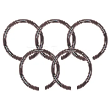 

Yibuy 5 Sets 134mm OD 110mm ID Rosewood Guitar Soundhole Rosette for Folk Guitar