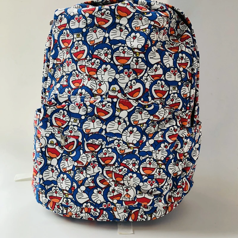 IVYYE Doraemon серия Модные холщовые Рюкзаки Мультфильм школьный рюкзак повседневные студенческие сумки дорожный ранец унисекс Новинка