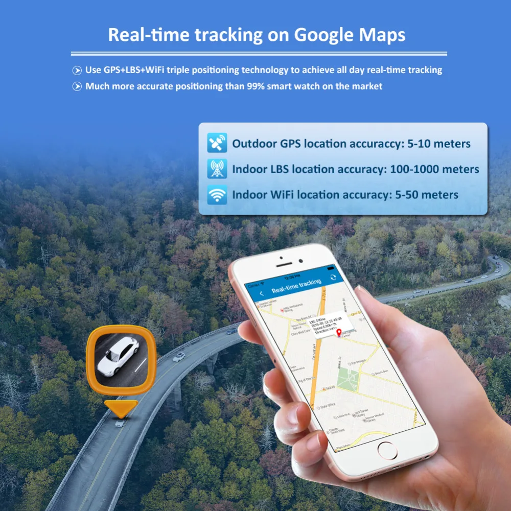 Автомобильный GPS трекер Kingneed TK10 GSM сигнализация удаленный Звуковой Монитор