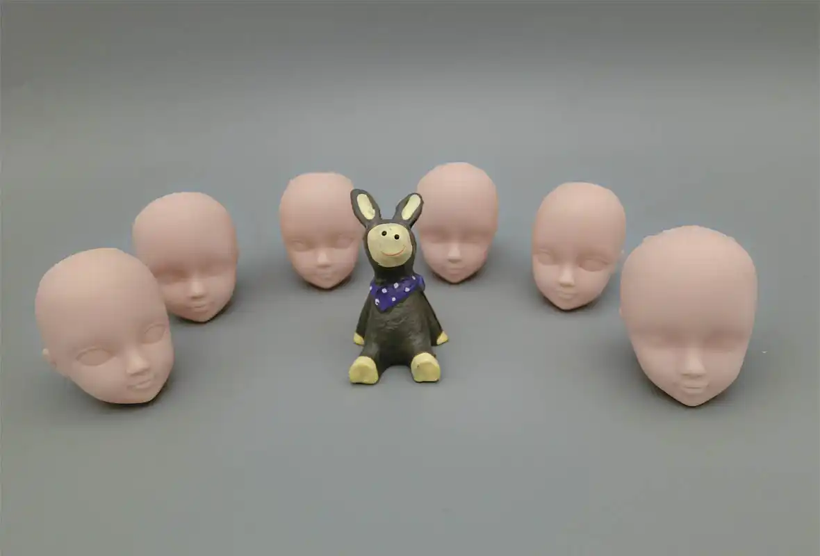 ceramic doll heads
