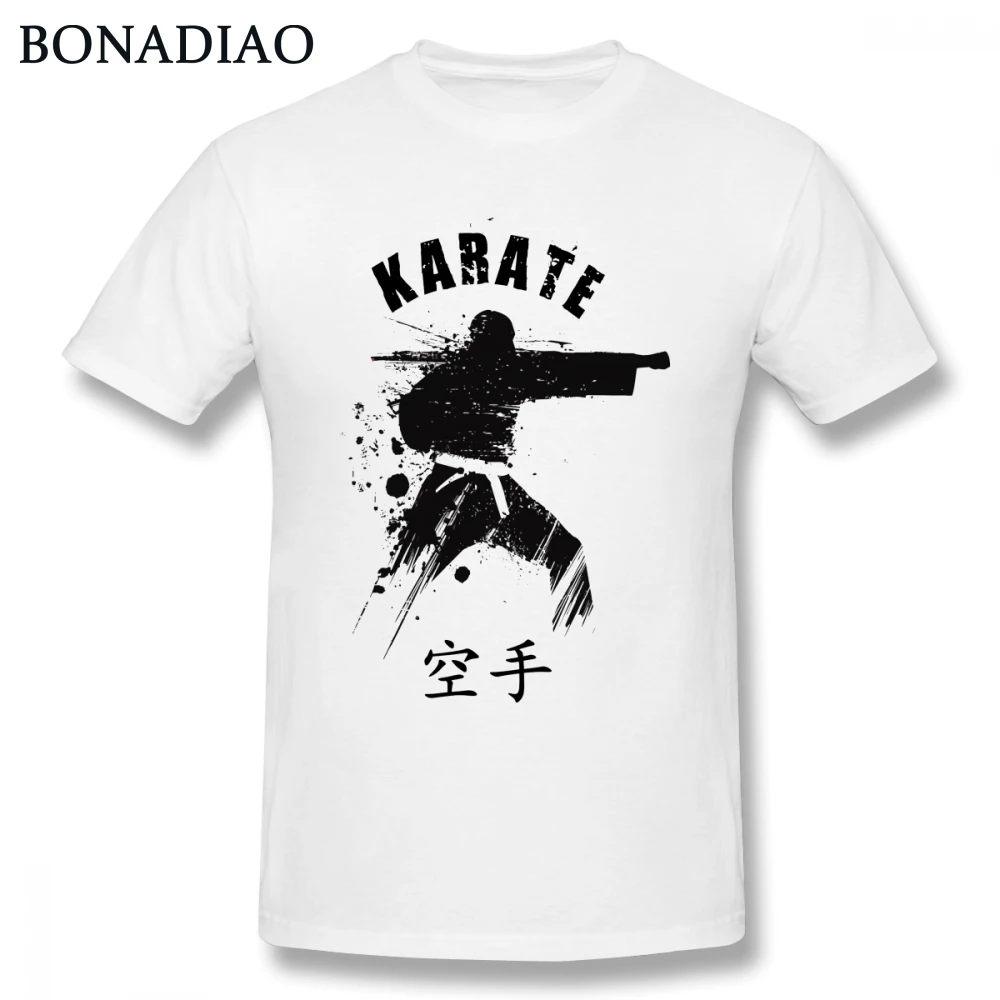 Cool Karate T Shirt Men Picture Custom Casual Top design New Arrival
