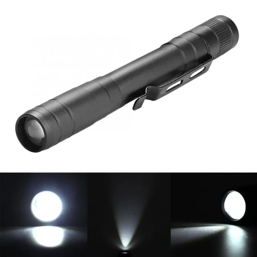 Portable Dual LED Medical LED Penlight Doctor Nurse Penlight Emergency Pen Light Torch Flashlight