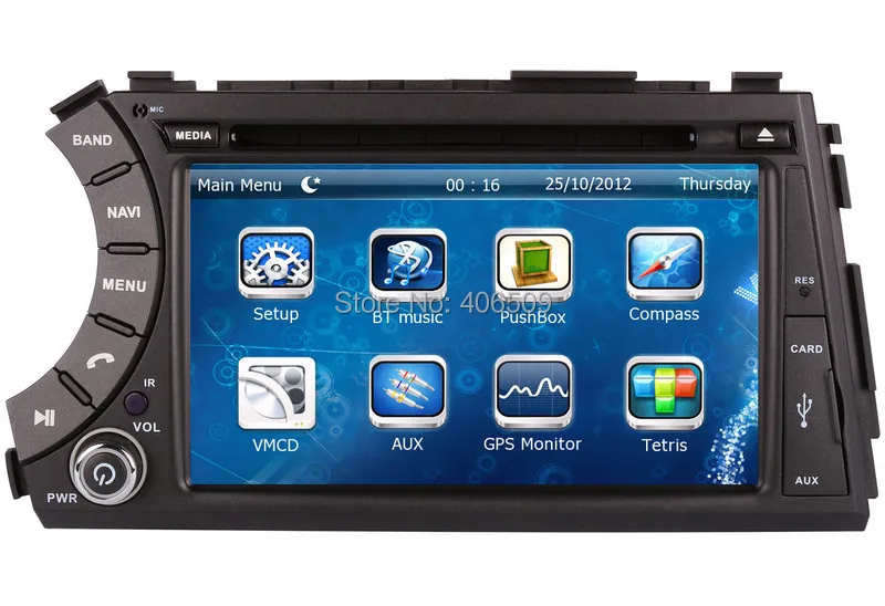 Perfect Head Unit Car DVD Player for Ssangyong Kyron Actyon Korando w/ GPS Navigation Radio Bluetooth USB SD AUX Video Stereo Navigator 1