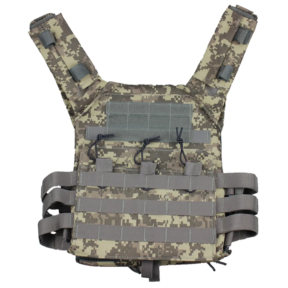 Охотничий Тактический жилет ВОЕННЫЕ Molle Plate Carrier Журнал Airsoft Пейнтбол CS открытый защитный легкий жилет