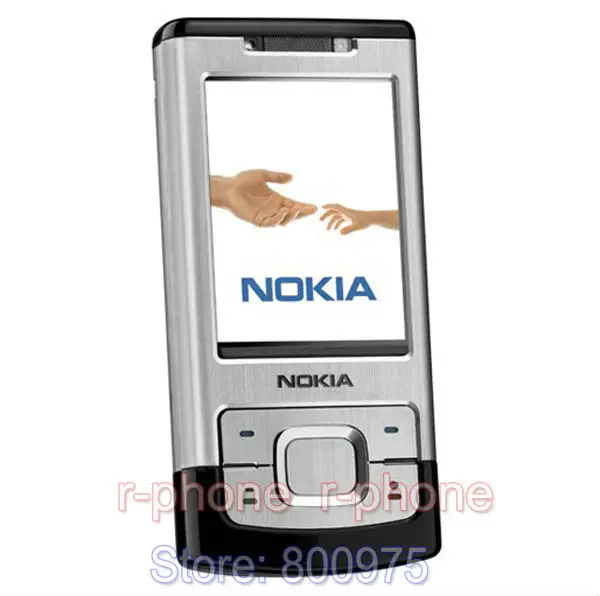 Nokia 6500 Slider Original s мобильный телефон Восстановленный разблокированный 3G смартфон